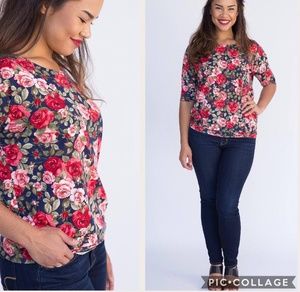 Agnes and Dora Floral Dolman